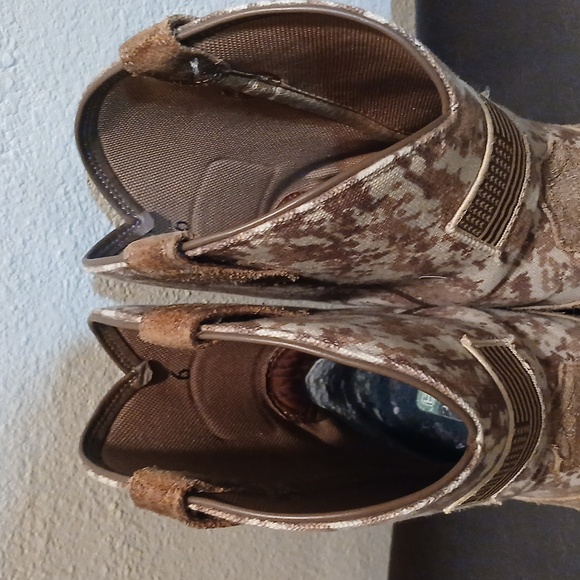 Ariat *Boys Camo Patriot Western Boot - Picture 8 of 12